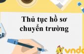 HƯỚNG DẪN PHHS CHI TIẾT VỀ QUY TRÌNH CHUYỂN TRƯỜNG NĂM HỌC 2023 - 2024
